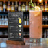 7.9x5.1 (3 Pack 7.9x5.1) Desktop Chalkboard Sign with Wood Base, Message Board Menu Board Chalkboard for Shop Wedding