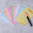 Matwsec 48 100 6 A6 Sheets Envelopes Money Saving Challenge Binder Trackers, Ring Binder Savings Challenge Trackers