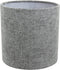 Aspen Creative 31191A Small Clip-On Drum Lamp Shade in Grey, 5" Top x 5"