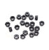 binifiMux 50Pcs Black M4 X 0.7MM Nylon Lock Nuts | Inserted Hex Self Clinching Lock Nuts