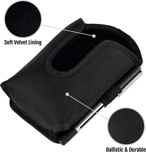 Scanner Holster Handle Series - Thick Quality, Large, Heavy Duty, Sturdy Metal Belt Clip, Durable, Pocket-Friendly