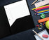 Better Office Products Heavyweight Plastic 2 Pocket Portfolio Folder - Letter Size Poly Folders, 24 Pack