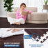 Yes4All 11,22,32 EVA Interlocking Mats, Puzzle Floor Tiles, Foam Floor Padding with Border for Furniture, Home Space