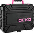 Set, Set 8V 126 DEKOPRO Drill Home Tool with Pink Cordless Drill, Hand Tool Kit for Women, pcs
