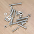 wugongshan 1080 M3/M4/M5/M6 Sets Pcs Screws Bolts and Nuts Assortment Kit, Metric Machine Screws and Nuts and Flat