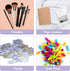 Mesh Zipper Pouch Bags, 24pcs A4 Zipper Pouches for Organizing, Plastic Zipper Bags for School Home Office