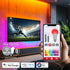 50ft 270 Monster Smart RGB+IC LED Strip Lights Sound Reactive Strip Lights for Bedroom, App & Voice Control, RGB Light