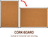 BESTBOARD Heavy Duty Cork Bulletin Board, 24 x 36 inch, Silver Aluminum Frame for Homes or Offices