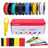 22 22 23ft/7m 6 AWG Stranded Wire Kit Silicone Coated Copper Wires Gauge Pre-Tinned Each Spool, Colors (Black, Red