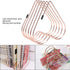 Files Folder Stand, Desktop Iron Storage Rack for Vinyl Records, 5 Slot Heart Shaped File Holder