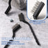 60 Set 6.7 Inches Pcs Mini Wire Brush Stainless Steel Wire Bristle Scratch Brush Small Metal Brush for Cleaning Curved