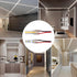 2Pin 10mm 10mm Strip & Wire Led Strip Light Connector for Width COB/SMD Single Color Led Strip