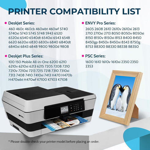 Penguin 94xl 95xl Ink Cartridge Replacement for HP 94 95 - Combo Pack for HP Officejet and Deskjet Printers