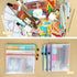 EOOUT 36pcs Pencil Pouch, Large 6x9 Inches Mesh Zipper Bags, 12 Colors for Organizing Office Supplies