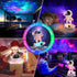 FlyEagle Astronaut Galaxy Projector, Star Nebula Projector with Rocket Lamp, Night Lights LED Star Projectors