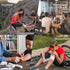 AMORNING 279PCS Set Backpacking Small Travel First Aid Kit Supplies for Business, First Aid Emergency Essentials Items