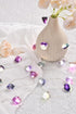 6.5 20 Nature Colorful Fluorite Crystal String Lights FT LED Powered by AA Batteries(not Included), Gift for Women Men