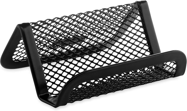 Rolodex Mesh Business Card Holder, Black (22251)