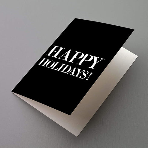 Funny Coworker Gift Wine Bottle Label + Holiday Greeting Card I Love How We Don't Even Have To Say Out Loud How I'm