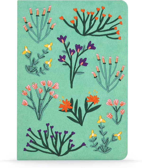 Denik Petit Blooms Embroidered Notebook