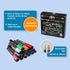 Loddie Doddie Liquid Chalk Markers | Dust Free Chalk Pens - Perfect for Chalkboards, Blackboards, Windows and Glass | 6mm Reversible Bullet & Chisel Tip Erasable Ink (Pack of 16) by Loddie Doddie