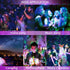 Lmaytech (2 Packs) USB Mini Disco Ball Party Lights, Sound Activated DJ Stage Strobe Lights, Portable Led Car