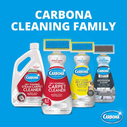 Carbona Pro Care Oxy Powered Outdoor Cleaner - 22 Fl Oz with Brush for Effective Cleaning