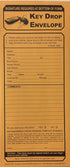 Key Drop Envelopes for After Hours Service, 100 Quantity