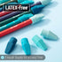 Mr. Pen Pencil Erasers Toppers - 120 Pack Blue Shades for Pencils and Eraser Caps