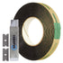 CANOPUS Heavy Duty Hook and Loop Strips with Adhesive, Industrial Strength SJ4575 Tape, Made in USA, Black, ½in x 6ft