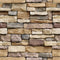 Yancorp 18"x120" Brick Wallpaper Peel and Stick Modern Stone Contact Paper for Kitchen Bedroom Accent Wall Brown Beige