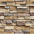 Yancorp 18"x120" Brick Wallpaper Peel and Stick Modern Stone Contact Paper for Kitchen Bedroom Accent Wall Brown Beige