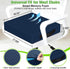TranquilZone Tailbone Seat Cushion for Office Chairs, Memory Foam Chair Cushion with Patterned Core for Even Support