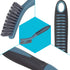 PHYEX 2 Packs Deep Cleaning Brush, Small Scrub Brush for Grout, Tiles, Window or Door Tracks