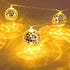 20 Mamma 70s 80s 90s AceList LED Disco Ball String Light for Mia Dance Party, Disco Ball Decor Battery Powered and USB