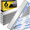 DIYMAG Strong Neodymium Bar Magnets with Double-Sided Adhesive, 60 x 10 x 3 mm, Pack of 6