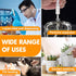 20 PCS 20 ml Plastic Syringe with Measurement, Slip Tip for Scientific Lab Injection and Refilling