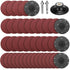 SI FANG 40Pcs 3 Inch Roll Lock Sanding Disc 40/60/80/120 Grit Quick