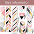 Zonon 24 Pieces Geometric Magnetic Bookmarks for Women, Assorted Page Markers Set for Book Lovers Reading Gifts