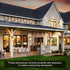 1 Pack Dusk to Dawn Outdoor Lighting, Waterproof Outdoor Porch Light with Tempered Glass, Outdoor Light Fixture