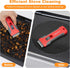 2 Razor Blade Scraper with Pcs Plastic Scraper, Scraper Tool for Cooktop, Oven, Stove, Labels Decal, Plastic Blades
