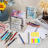 Zhanmai 20 Sets Employee Appreciation Gifts - Marble Sign Inspirational Spiral Notebooks with Motivational Pens