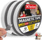 XFasten 1/2-Inch X 10-Foot Magnetic Tape Roll - Pack of 3 Strong Sticky Magnetic Strips for Crafts