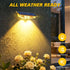 Mailbox, 3000K/4000K/6000K 3 IP65 (4 Pack) Solar Lights Outdoor for House Numbers, Address, Sign - Modes, Waterproof