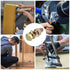 Hex Head Screws Bolts, Nuts, Flat & Lock Washers Kits (1/2-13x2") 4 Set, Carbon Steel Fully Threaded Machine Screws