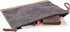 Gootium Waxed Canvas Zip Folio Pencil Pouch - Multipurpose File Folder, Size 13"x9.4", Olive Drab