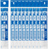 Pentel XBXS7-C Vicuna Multi-Functional Ballpoint Pen Refills, 0.03 inches (0.7 mm), Blue, 10 Pieces