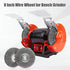 8-Inch Wire Wheel for Bench Grinder, 0.012 Carbon Steel Wire, Bench Wire Wheel Brush with 5/8" & 7/8" Arbor Hole, for