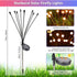 4 Pack 32 2 BrizLabs Solar Garden Lights, LED Solar Powered Firefly Lights, Modes Swaying Light, Waterproof Globe