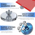 4 3.1in PCS Magnetic Flag Holder for Truck, Heavy Duty Magnet Kit for Wire Loop Flags, Diameter Magnet Mount Base